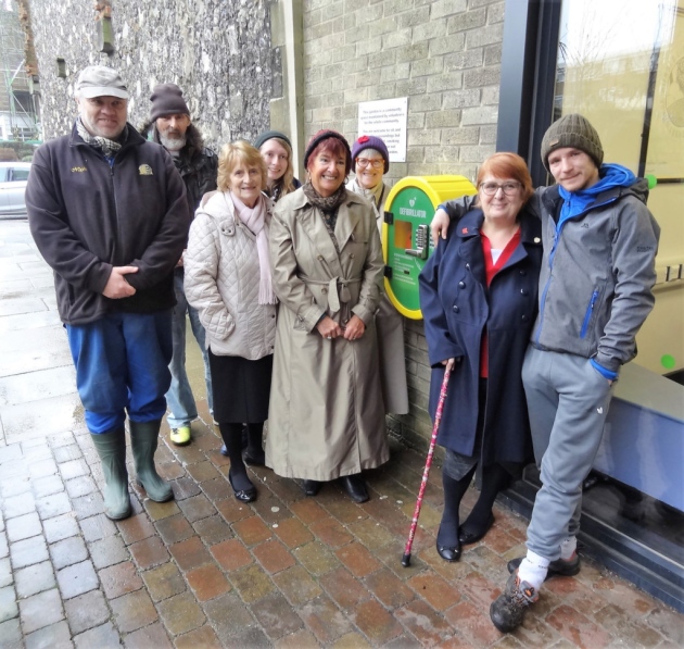 Great Yarmouth Library Defibrillator Is Installed Ipad Aed